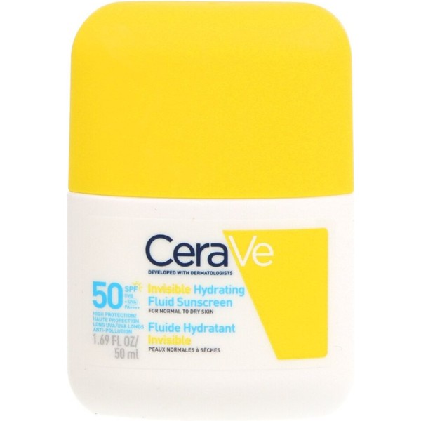 CeraVe Fluido Hidratante Facial Invisible SPF 50 50 ml