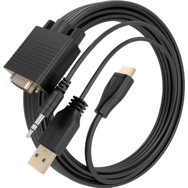 Aisens cable conversor hdmi a svga y audio 2m